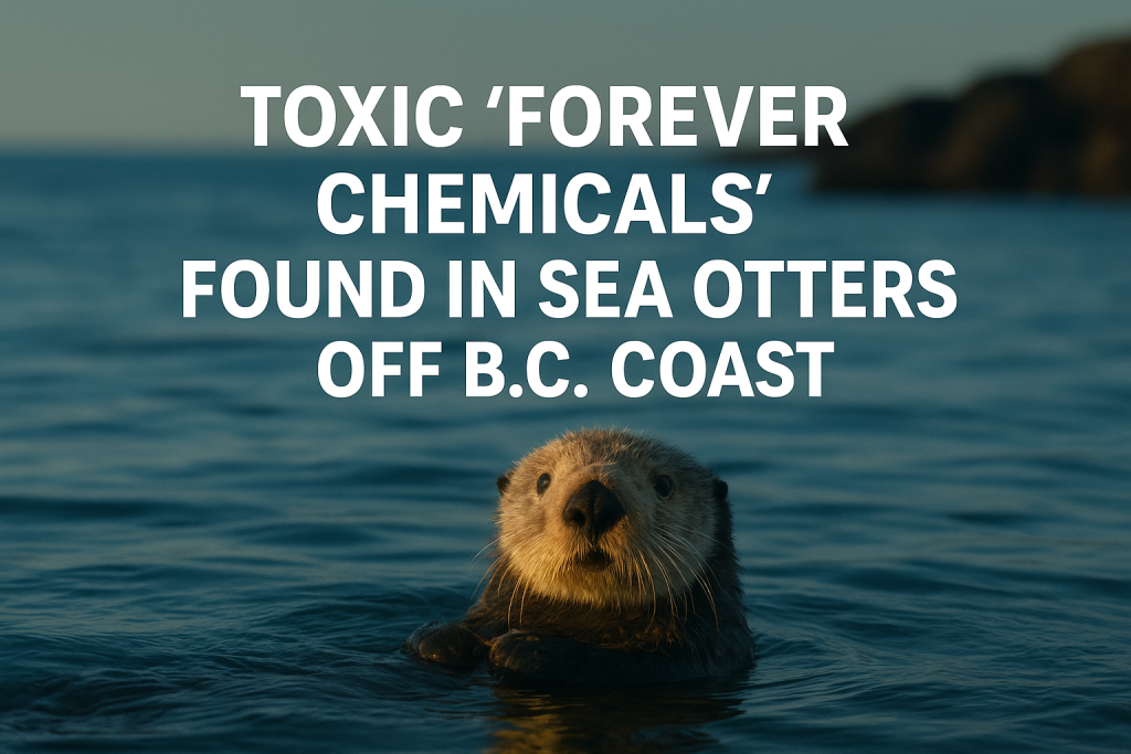 Toxic Forever Chemicals Found in British Columbia Sea Otters, Study Reveals